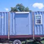 SPEEDY CONTAINER SAN ANTONIO 20 FT BURGLAR BARS 20 FT BURGLAR BARS DOOR CUSTOM PAINT