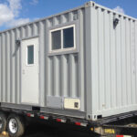 SPEEDY CONTAINER SAN ANTONIO 20 FT CUSTOM OFFICE WINDOWS AND DOORS