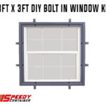DIY STEEL WINDOW KIT BOLT IN
